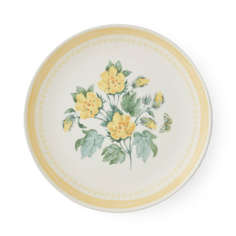 NEW - Botanic Garden Sketchbook - Set of 4 Coupe Plates - 27.5cm / 10.8"