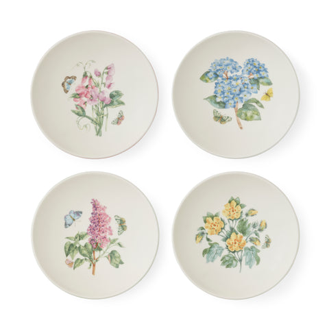 NEW - Botanic Garden Sketchbook - Set of 4 Bowls - 22.5cm / 8.8"