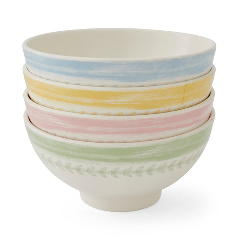 NEW - Botanic Garden Sketchbook - Set of 4 Bowls - 12cm / 4.7"