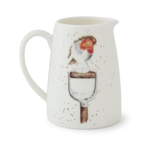 NEW - Wrendale - Christmas - Mini Posy Jug - Robin