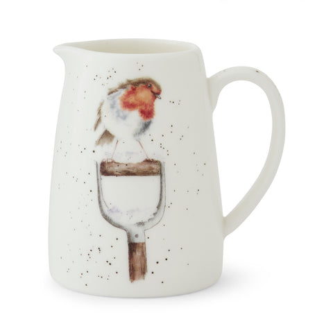 NEW - Wrendale - Christmas - Mini Posy Jug - Robin