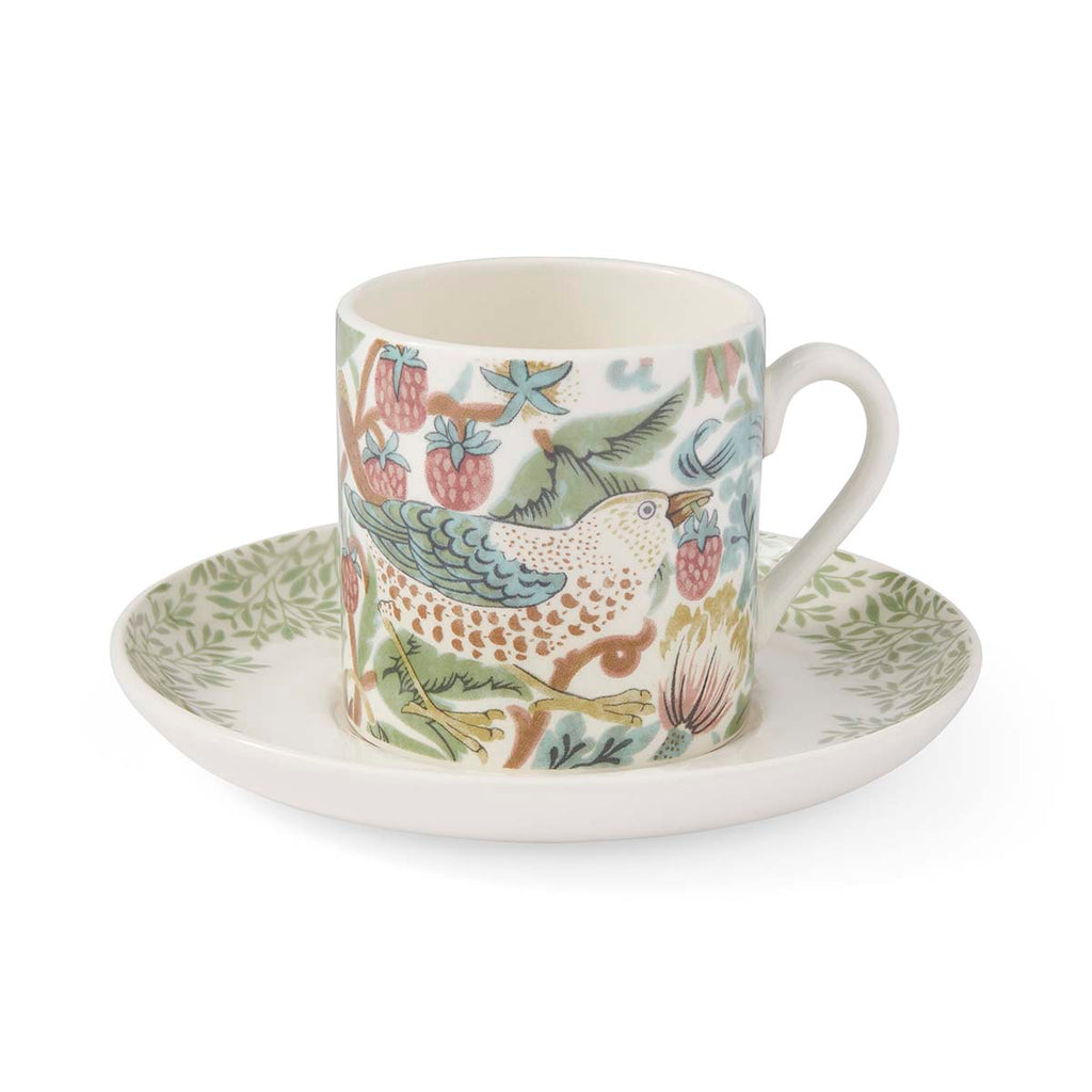 NEW - Spode - Morris & Co - Espresso Cup & Saucers