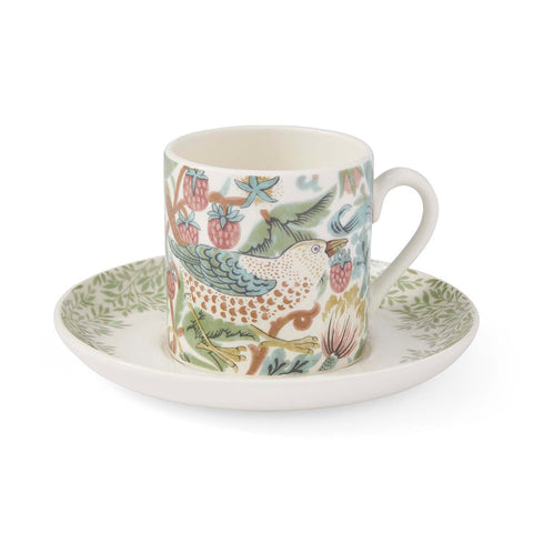 NEW - Spode - Morris & Co - Espresso Cup & Saucers