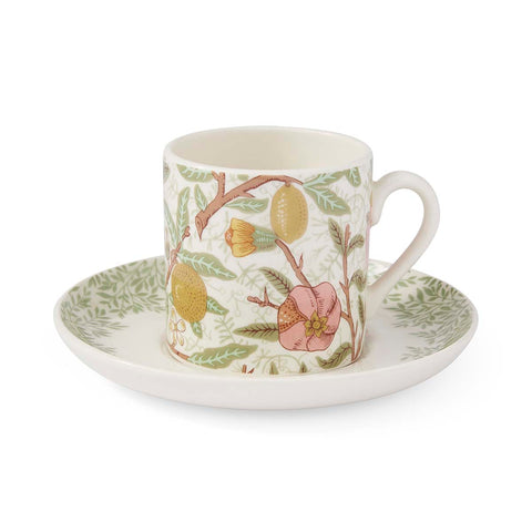 NEW - Spode - Morris & Co - Espresso Cup & Saucers