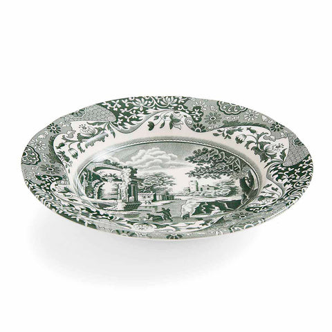 Spode - Heritage Green Italian - Plate / Bowl - Soup 23cm / 9"