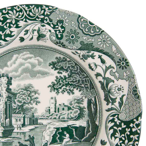 Spode - Heritage Green Italian - Plate / Bowl - Soup 23cm / 9"