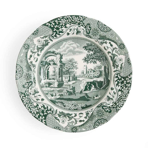 Spode - Heritage Green Italian - Plate / Bowl - Soup 23cm / 9"