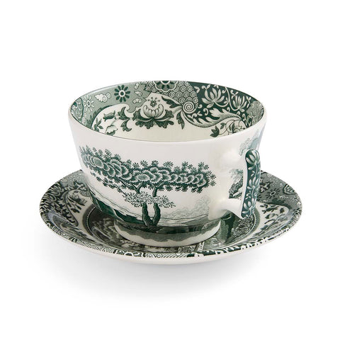 Spode - Heritage Green Italian - Breakfast Cup & Saucer