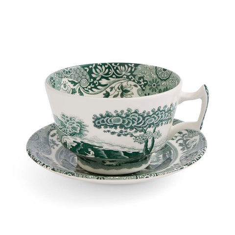 Spode - Heritage Green Italian - Breakfast Cup & Saucer