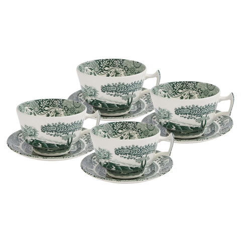 Spode - Heritage Green Italian - Breakfast Cup & Saucer