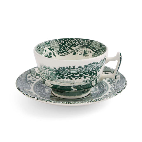 Spode - Heritage Green Italian - Teacup & Saucer