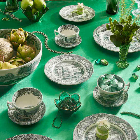 Spode - Heritage Green Italian - Teacup & Saucer