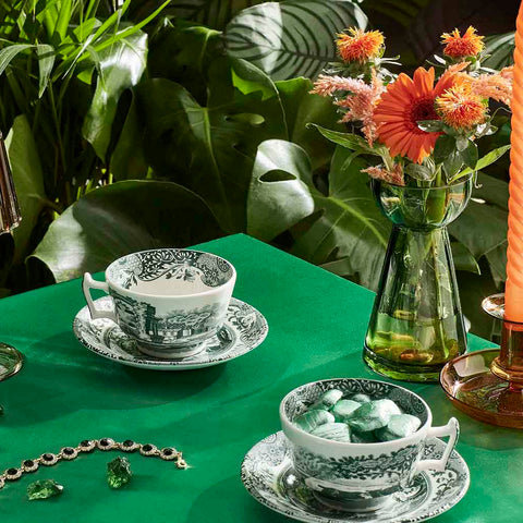 Spode - Heritage Green Italian - Teacup & Saucer