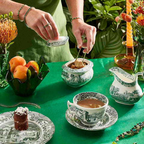 Spode - Heritage Green Italian - Sugar Box
