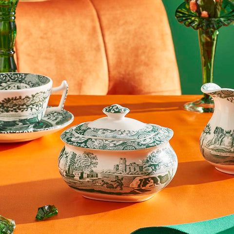 Spode - Heritage Green Italian - Sugar Box