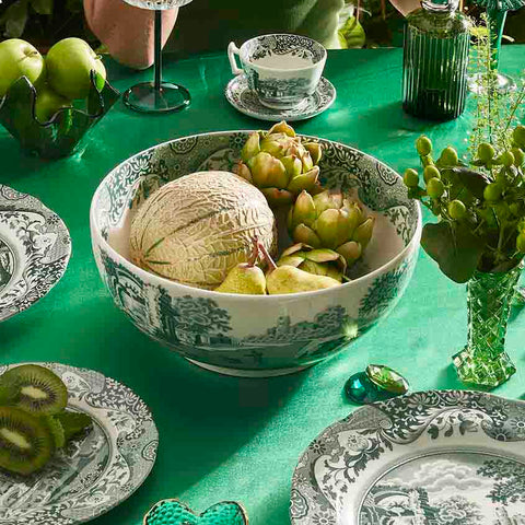 Spode - Heritage Green Italian - Large Deep Round Bowl