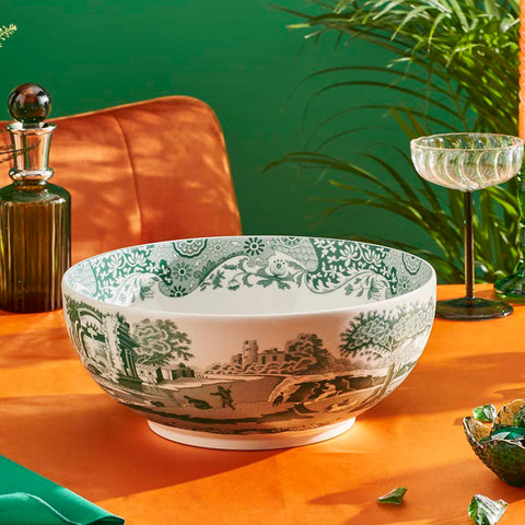 Spode - Heritage Green Italian - Large Deep Round Bowl