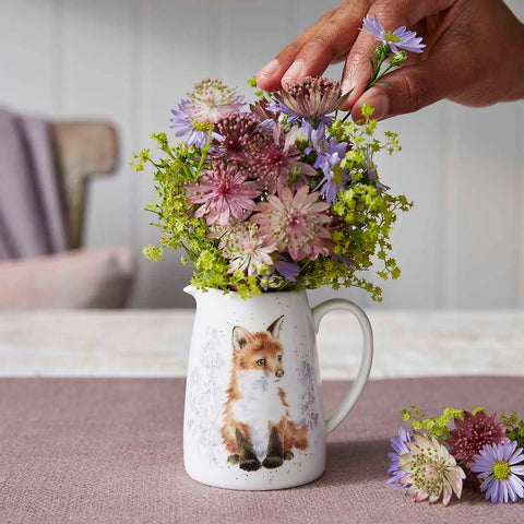 NEW - Wrendale - Mini Posy Jug - Fox