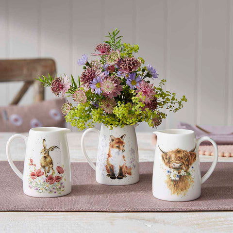 NEW - Wrendale - Mini Posy Jug - Fox