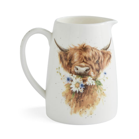 NEW - Wrendale - Mini Posy Jug - Cow