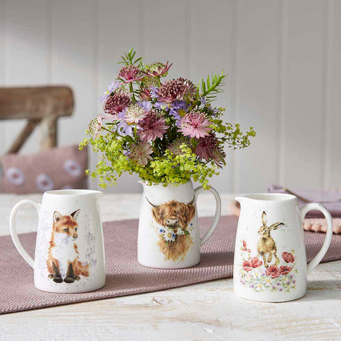 NEW - Wrendale - Mini Posy Jug - Cow