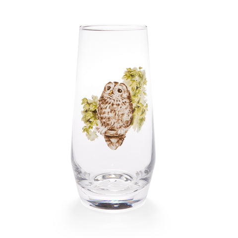 NEW DESIGNS - Wrendale - Box Set of 4 Hi Ball Glasses - Assorted Wildlife