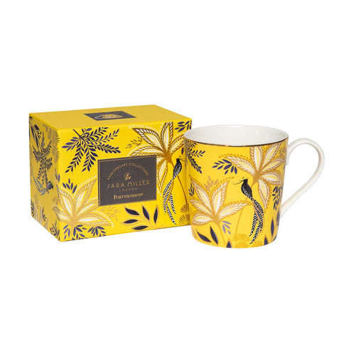 NEW - Sara Miller - 10 Year Anniversary Collection - Mug - Birds & Bloom