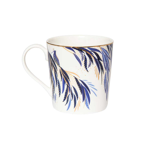 NEW - Sara Miller - 10 Year Anniversary Collection - Mug - Feather Tail