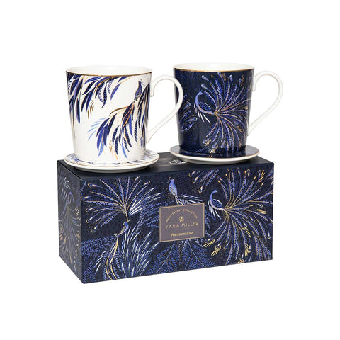 Sara Miller - 10 Year Anniversary Collection - Mug & Coaster Gift Set