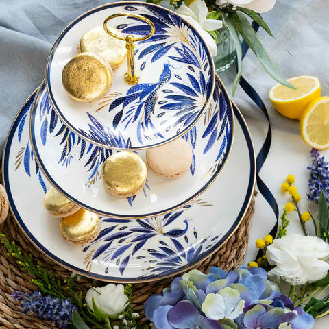 Sara Miller - 10 Year Anniversary Collection - 3 Tier Cake Stand