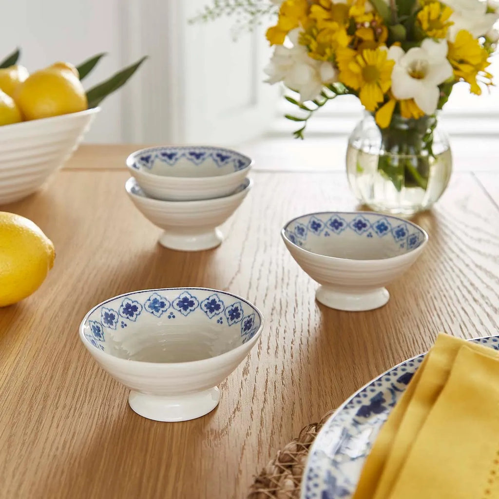 Sophie Conran - Blue & White - Set of 4 Mini Dishes
