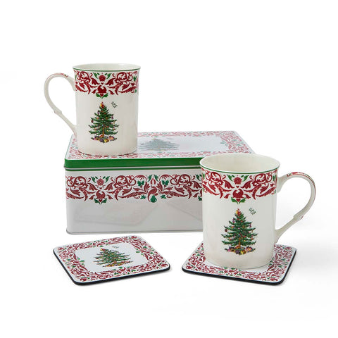 NEW - Spode Christmas Tree - 5 Piece Tin Set  - Annual 2026