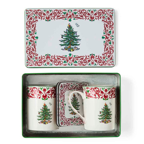NEW - Spode Christmas Tree - 5 Piece Tin Set  - Annual 2026