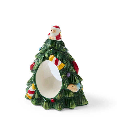 NEW - Spode Christmas Tree - Set of 4 Napkin Rings - Tree