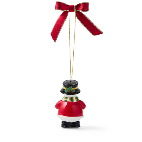 NEW - Spode Christmas Tree - Decoration - Snowman Eating Ice Cream