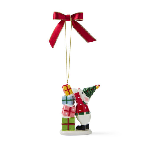 NEW - Spode Christmas Tree - Decoration - Mouse Knocking Over Presents