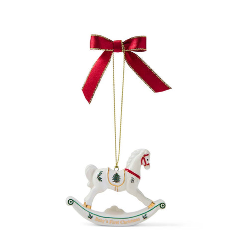 NEW - Spode Christmas Tree - Decoration - Baby's First Horse - Annual 2026