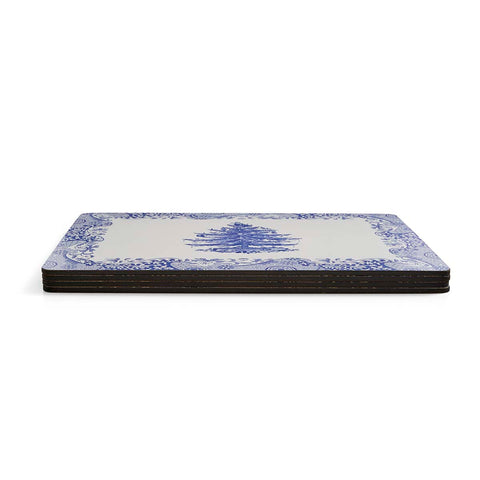 NEW - Spode - Blue Italian - Christmas - Box Set of 4 Extra Large Placemats