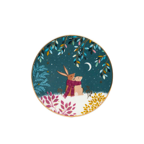 NEW - Sara Miller - Woodland Tales - Mug & Coaster Gift Set