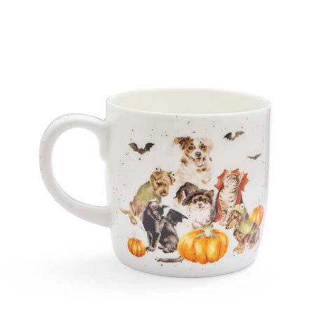 NEW - Wrendale - Halloween - Large Bone China Mug - The Halloween Party