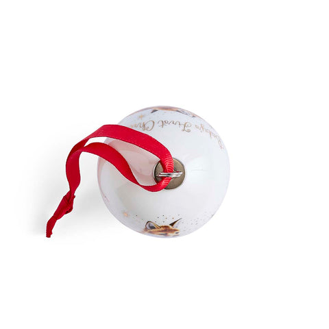 NEW - LIMITED EDITION - Wrendale - Christmas - Little Wren Bauble - Baby's First Christmas 2026