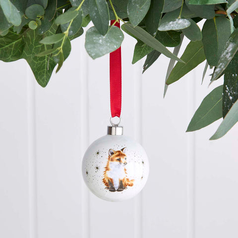 NEW - LIMITED EDITION - Wrendale - Christmas - Little Wren Bauble - Baby's First Christmas 2026