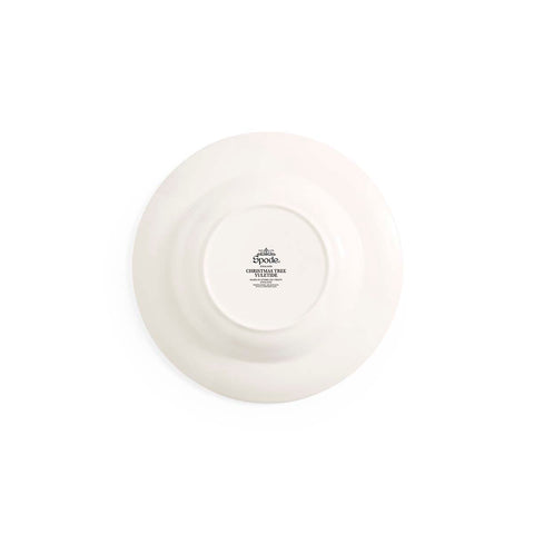 NEW - Spode - Christmas Tree Yuletide - Soup Plate - Tree & Yuletide Border