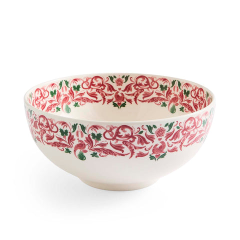 NEW - Spode - Christmas Tree Yuletide - Salad Bowl - Tree & Yuletide Border