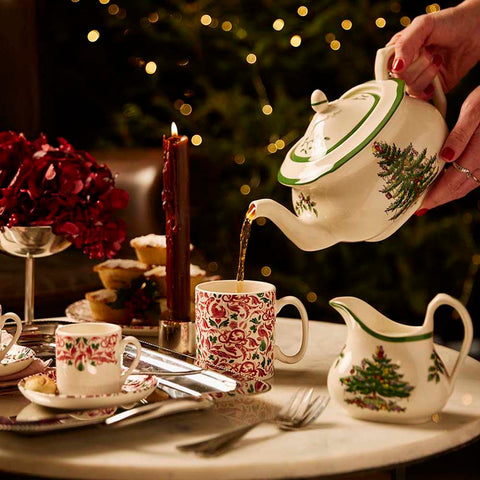 NEW - Spode - Christmas Tree Yuletide - Set of 2 Mugs