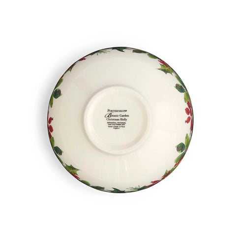 NEW - Portmeirion - Botanic Garden - Christmas - Bowl - Holly
