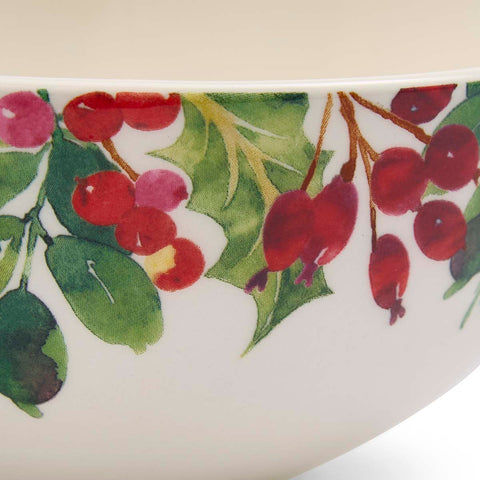 NEW - Portmeirion - Botanic Garden - Christmas - Bowl - Holly