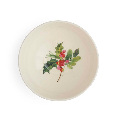 NEW - Portmeirion - Botanic Garden - Christmas - Bowl - Holly