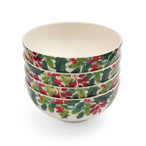 NEW - Portmeirion - Botanic Garden - Christmas - Bowl - Holly
