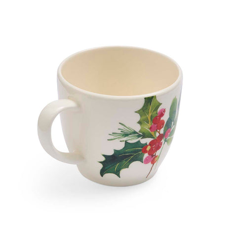 NEW - Portmeirion - Botanic Garden - Christmas - Latte Mug - Holly